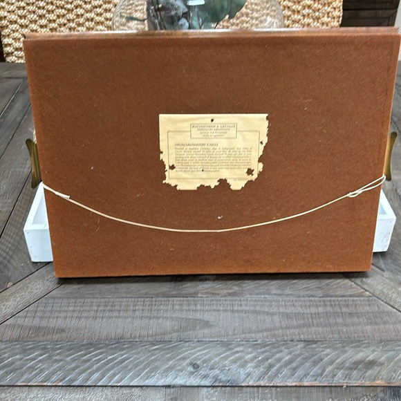 Vtg Buchschmid & Gretaux Stuttgart-Vaihingen wood inlay made in Germany - Picture 3 of 8